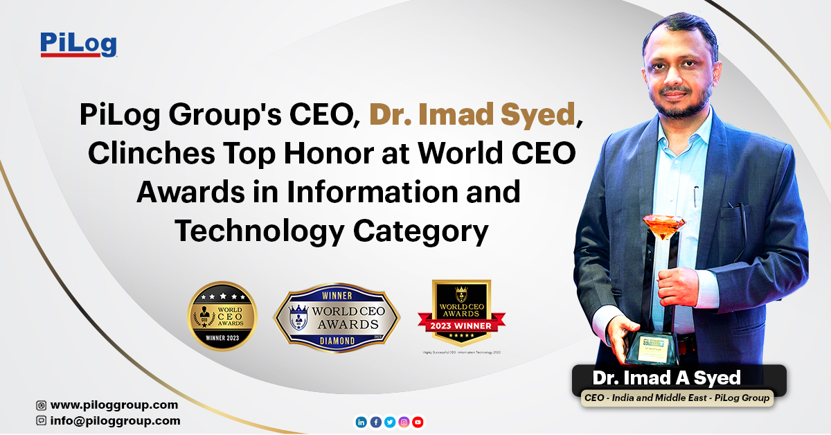 Top Honor at World CEO Awards in Information and Technology Category